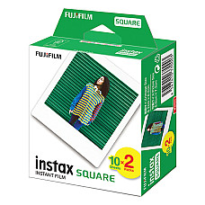 FUJIFILM INSTAX SQUARE 20 fotolapelių 2x10 INSTAXGLOSSYSQUARE10X2