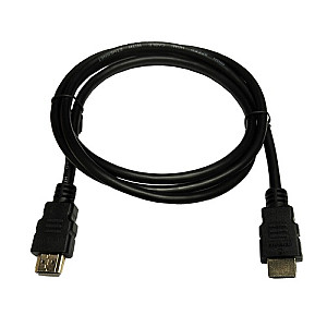 Kabelis HDMI - HDMI, 1.5m, 1.4v, su paauksuotomis jungtimis Kabelis HDMI - HDMI, 1.5m, 1.4v, su paauksuotomis jungtimis