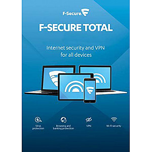 F-Secure Total - 1 metams F-Secure Total - 1 metams