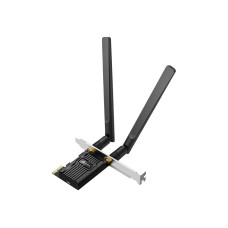 TP-LINK AX1800 Dual Band Wi-Fi 6 Bluetooth 5.2 PCI Express Adapter 1201Mbps at 5GHz + 574Mbps at 2.4GHz 2x High Gain Antennas TP-LINK AX1800 Dual Band Wi-Fi 6 Bluetooth 5.2 PCI Express Adapter 1201Mbps at 5GHz + 574Mbps at 2.4GHz 2x High Gain Antennas