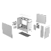 ASUS AP201 ASUS PRIME mATX CASE MESH TG WHITE ASUS AP201 ASUS PRIME mATX CASE MESH TG WHITE