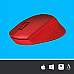 LOGITECH M330 Silent Plus Red - 2.4GHZ - EMEA LOGITECH M330 Silent Plus Red - 2.4GHZ - EMEA