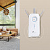 TP-LINK AC2200 Tri-Band Wireless Wall Plugged Range Extender Qualcomm 867Mbpsx2 at 5GHz +400Mbps at 2.4GHz 802.11ac/a/b/g/n TP-LINK AC2200 Tri-Band Wireless Wall Plugged Range Extender Qualcomm 867Mbpsx2 at 5GHz +400Mbps at 2.4GHz 802.11ac/a/b/g/n