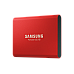 SAMSUNG SSD T5 External 500GB USB3.1 Red