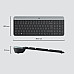 LOGITECH Slim Wireless Keyboard and Mouse Combo MK470 - GRAPHITE - US INTNL - INTNL LOGITECH Slim Wireless Keyboard and Mouse Combo MK470 - GRAPHITE - US INTNL - INTNL