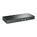 TP-LINK 16-Port Gigabit PoE+ Easy Smart Switch 16 Gigabit RJ45 Ports 2 SFP Slots 802.3at/af 192W PoE Power 1U 19-inch Rack-mountable