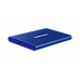 SAMSUNG Portable SSD T7 500GB external USB 3.2 Gen 2 indigo blue