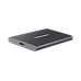 SAMSUNG Portable SSD T7 2TB extern USB 3.2 Gen 2 indigo titan grey