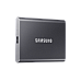 SAMSUNG Portable SSD T7 2TB extern USB 3.2 Gen 2 indigo titan grey