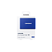 SAMSUNG Portable SSD T7 1TB extern USB 3.2 Gen 2 indigo blue SAMSUNG Portable SSD T7 1TB extern USB 3.2 Gen 2 indigo blue