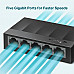 TP-LINK LiteWave 5-Port Gigabit Desktop Switch 5 Gigabit RJ45 Ports Desktop Plastic Case