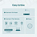 TP-LINK 5-Port Gigabit Desktop Switch with 4-Port PoE 5 Gigabit RJ45 ports including 4 PoE ports 56W PoE Power supply steel case TP-LINK 5-Port Gigabit Desktop Switch with 4-Port PoE 5 Gigabit RJ45 ports including 4 PoE ports 56W PoE Power supply steel case