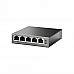 TP-LINK 5-Port 10/100Mbps Desktop Switch with 4-Port PoE 5 10/100Mbps RJ45 ports including 4 PoE ports 58W PoE Power sup. steel case TP-LINK 5-Port 10/100Mbps Desktop Switch with 4-Port PoE 5 10/100Mbps RJ45 ports including 4 PoE ports 58W PoE Power sup. steel case