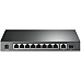 TP-LINK 10-Port Gigabit PoE+ Switch 8 Gigabit PoE+ Ports 1 Gigabit RJ45 Ports and 1 Gigabit SFP Slots 802.3at/af 63W PoE Power TP-LINK 10-Port Gigabit PoE+ Switch 8 Gigabit PoE+ Ports 1 Gigabit RJ45 Ports and 1 Gigabit SFP Slots 802.3at/af 63W PoE Power