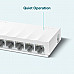 TP-LINK LiteWave 8-Port 10/100M Desktop Switch 8 10/100M RJ45 Ports Desktop Plastic Case TP-LINK LiteWave 8-Port 10/100M Desktop Switch 8 10/100M RJ45 Ports Desktop Plastic Case