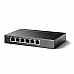 TP-LINK 6-Port 10/100 Mbps Desktop Switch with 4-Port PoE+ TP-LINK 6-Port 10/100 Mbps Desktop Switch with 4-Port PoE+