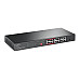 TP-LINK 16-Port 10/100Mbps + 2-Port Gigabit Rackmount Switch with 16-Port PoE+ TP-LINK 16-Port 10/100Mbps + 2-Port Gigabit Rackmount Switch with 16-Port PoE+