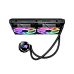 ASUS ROG Strix LC II 280 ARGB all-in-one liquid CPU cooler with Aura Sync