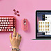 LOGITECH POP Keys Wireless Mechanical Keyboard With Emoji Keys - HEARTBREAKER ROSE INTNL (US)