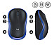 LOGITECH M185 Wireless Mouse - BLUE - EER2