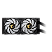 GIGABYTE AORUS WATERFORCE X 240 All-in-one Liquid Cooler with Circular LCD Display RGB Fusion 2.0 Triple 120mm ARGB