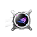 ASUS ROG Strix LC II 240 ARGB White Edition all-in-one liquid CPU cooler with Aura Sync