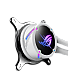 ASUS ROG Strix LC II 240 ARGB White Edition all-in-one liquid CPU cooler with Aura Sync
