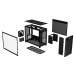 ASUS AP201 ASUS PRIME mATX CASE TG ASUS AP201 ASUS PRIME mATX CASE TG