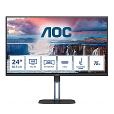 AOC 24V5C/BK 23.8inch monitor HDMI DP USB-C