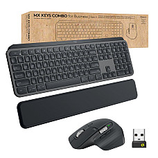 LOGITECH MX Keys Combo for Business Gen 2 - GRAPHITE - (FRA) - CENTRAL