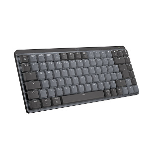LOGITECH MX Mechanical Mini for Mac Minimalist Wireless Illuminated Keyboard - SPACE GREY - (US) INTL - EMEA LOGITECH MX Mechanical Mini for Mac Minimalist Wireless Illuminated Keyboard - SPACE GREY - (US) INTL - EMEA