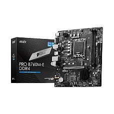 MSI PRO B760M-E DDR4 LGA1700 mATX MB DDR4 PCIe x16 4xSATA