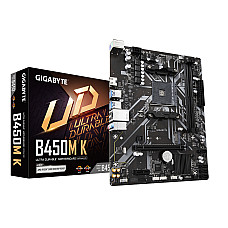 GIGABYTE B450M K AM4 2xDDR4 4xSATA 1xM.2 1xHDMI 1xD-Sub