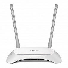 TP-LINK 300Mbps Wireless N Router Broadcom 2T2R 2.4GHz 802.11n/g/b Built-in 4-port Switch 2 Antennas