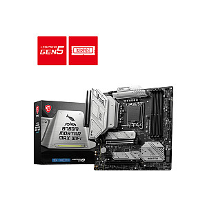MSI MAG B760M MORTAR MAX WIFI LGA1700 mATX MB DDR4 2xPCIe x16 6xSATA