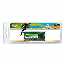 SILICONPOW SP004GBSTU160N02 Silicon Power DDR3 4GB 1600MHz CL11 SO-DIMM 1.5V