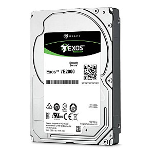 SEAGATE EXOS 7E2000 Enterprise Capacity 2.5 2TB HDD 512Emulation 7200rpm 128MB 2,5inch SAS 12Gb/s 24x7 long-term usage BLK