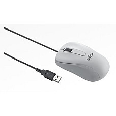FUJITSU MOUSE M520 GREY optical mouse with 3 keys Tilt Wheel marble grey 1000 dpi USB cable 1.8m white box