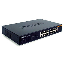DLINK 16xRJ45 10/100 unmanaged 16port Switch 2MB 100MBit able to build in