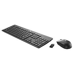 HP (Bulk pack 12pcs) Wireless Business Slim Kbd and Mouse Europe - English localization HP (Bulk pack 12pcs) Wireless Business Slim Kbd and Mouse Europe - English localization