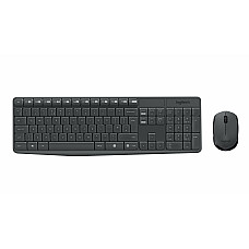 LOGITECH MK235 Wireless Keyboard&Mouse GREY US INT