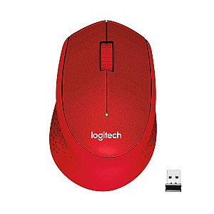 LOGITECH M330 Silent Plus Red - 2.4GHZ - EMEA LOGITECH M330 Silent Plus Red - 2.4GHZ - EMEA