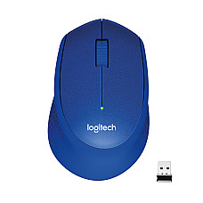 LOGITECH M330 Silent Plus Blue - 2.4GHZ - EMEA LOGITECH M330 Silent Plus Blue - 2.4GHZ - EMEA