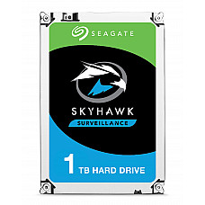 SEAGATE Surveillance Skyhawk 7200 1TB HDD 5900rpm SATA serial ATA 6Gb/s 64MB cache 3.5p 24x7 long-term usage BLK