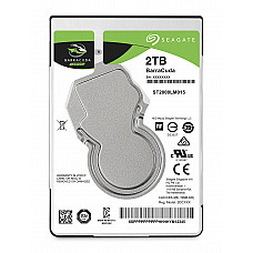 SEAGATE Barracuda 2TB HDD SATA 6Gb/s 5400rpm 2.5inch 7mm height 128Mb cache BLK