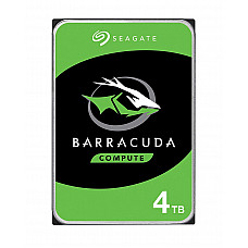 SEAGATE Desktop Barracuda 5400 4TB HDD 5400rpm SATA serial ATA 6Gb/s NCQ 256MB cache 8,9cm 3,5inch BLK