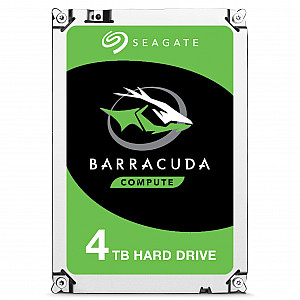 SEAGATE Desktop Barracuda 5400 4TB HDD 5400rpm SATA serial ATA 6Gb/s NCQ 256MB cache 89cm 3.5 inch BLK single pack