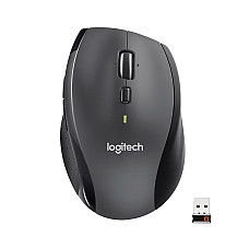 LOGITECH Mouse Wireless M705 Silver / Marathon - Laser - Tiny unifying nano receiver - Muis Zilver Draadloos