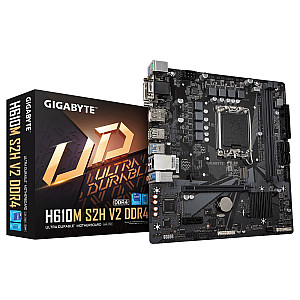 GIGABYTE H610M S2H V2 DDR4 LGA1700 1xDP 1xHDMI GIGABYTE H610M S2H V2 DDR4 LGA1700 1xDP 1xHDMI