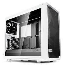 FRACTAL DESIGN Meshify S2 White Tempered Glass Clear